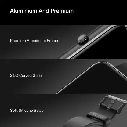 DIZO WATCH D ULTRA 1.78 AMOLED WITH CALLING (Black Strap, Regular) DIZO WATCH D ULTRA 1.78 AMOLED WITH CALLING (Black Strap, Regular)